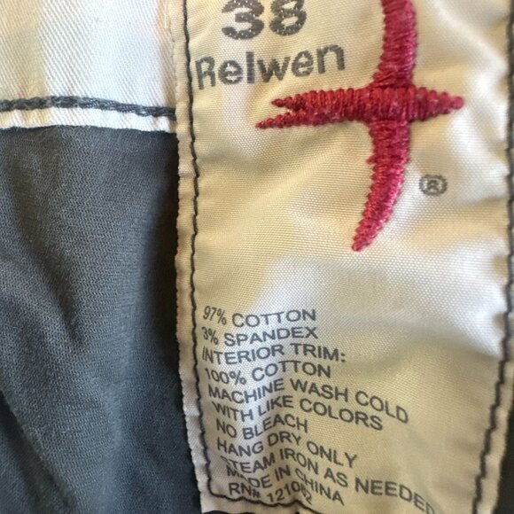 Relwen Gray Shorts Size 38 - Picture 2 of 4